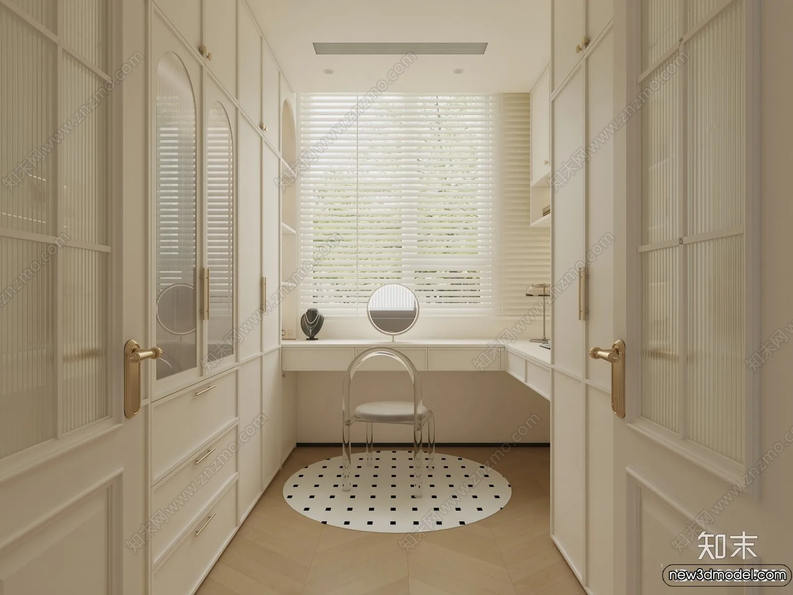Dressing Room - 3D Models - 3D Interior Scenes - 107