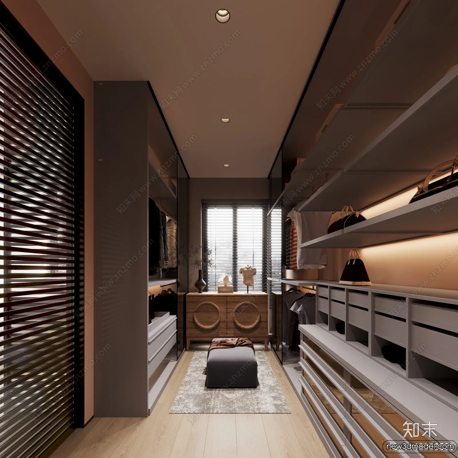 Dressing Room - 3D Models - 3D Interior Scenes - 119