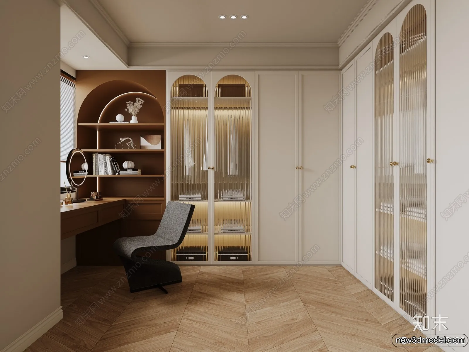 Dressing Room - 3D Models - 3D Interior Scenes - 121