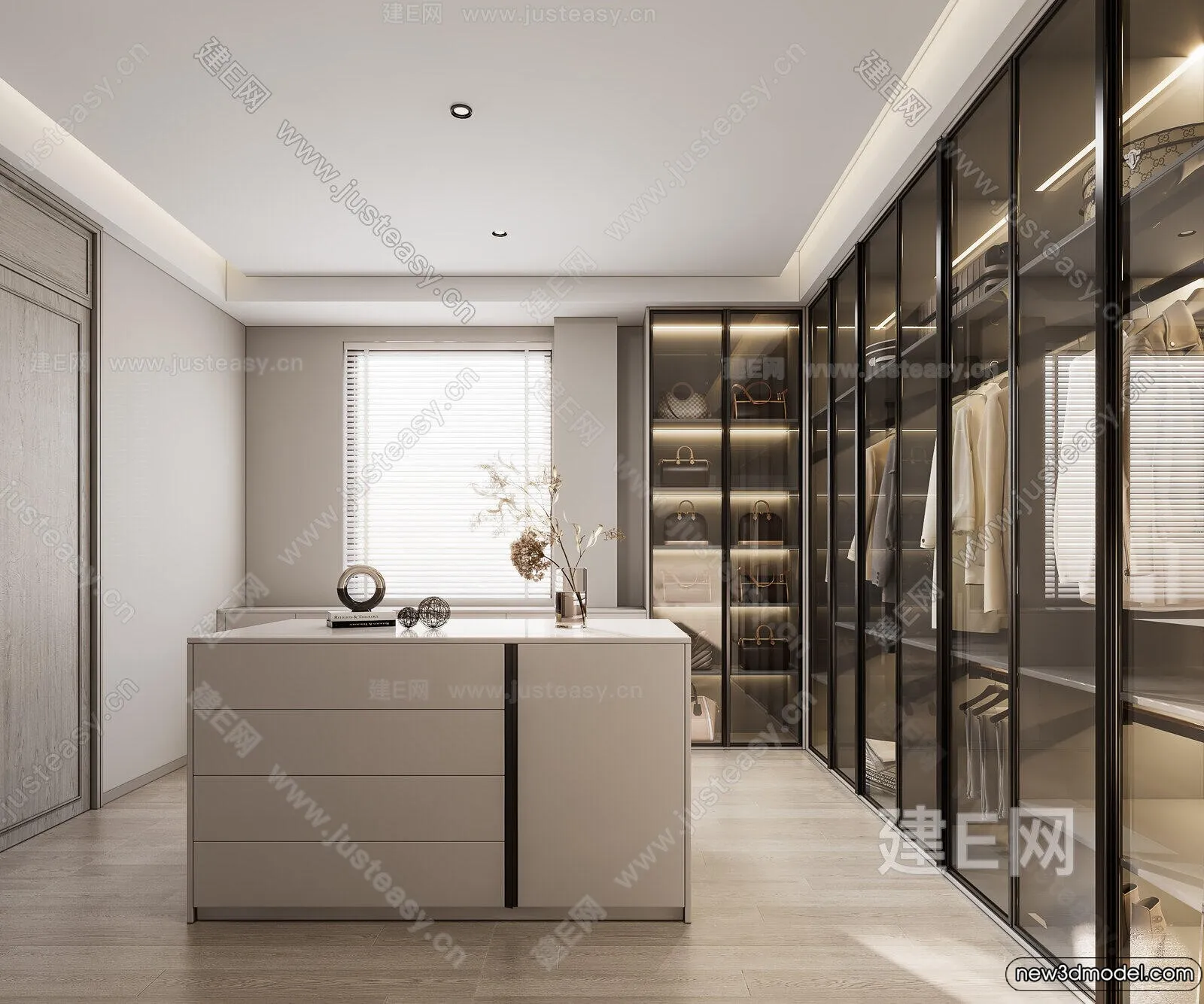 Dressing Room - 3D Models - 3D Interior Scenes - 138