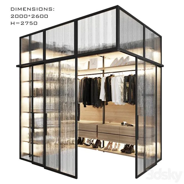 Dressing room_14 3D Model