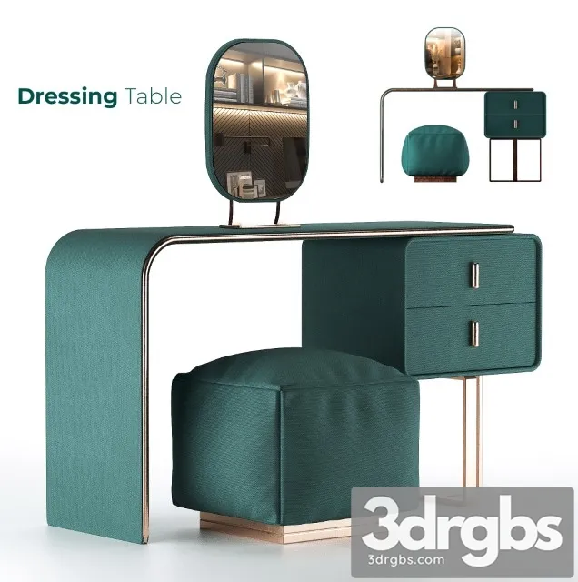 Dressing Table 01 3D Model Free