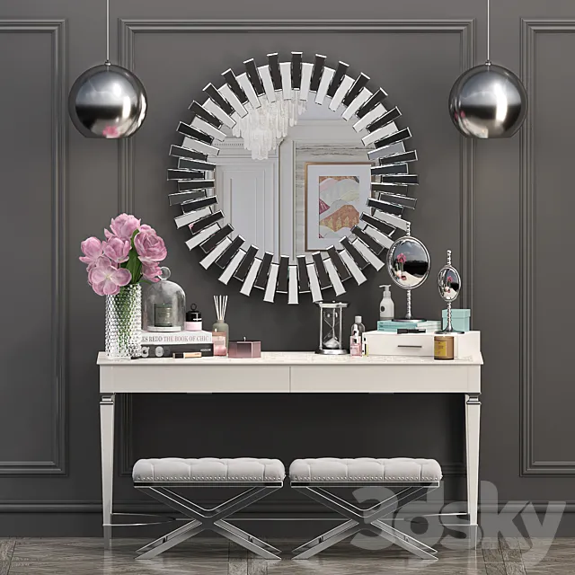 dressing table-01 3DModel