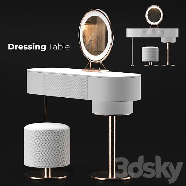Dressing table 04 3DModel