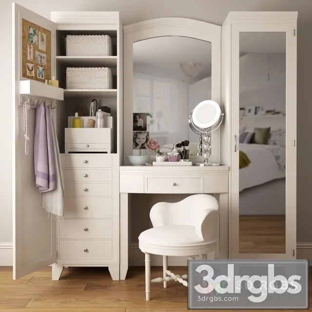 Dressing Table 2 3D Model Free