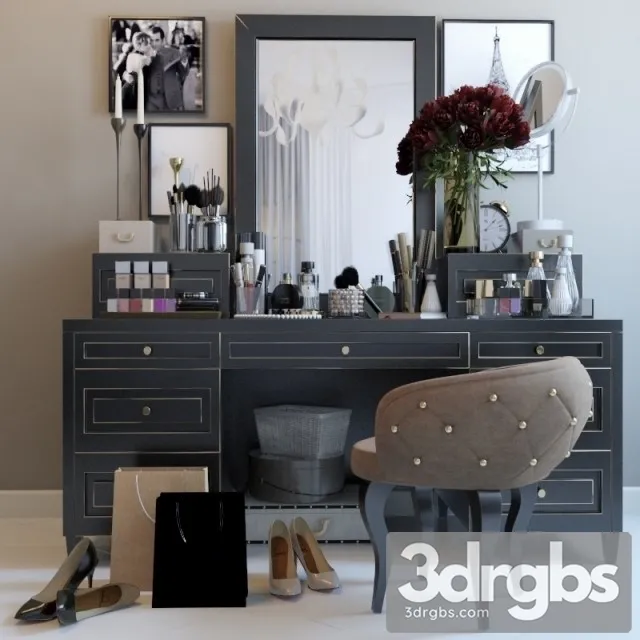 Dressing Table 3 3D Model Free