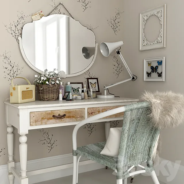 Dressing table 3D Model