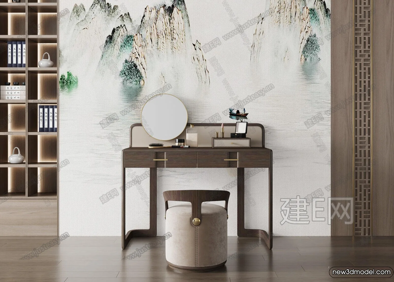 Dressing Table - 3D Models - 3D Furniture Models for Interior - 003