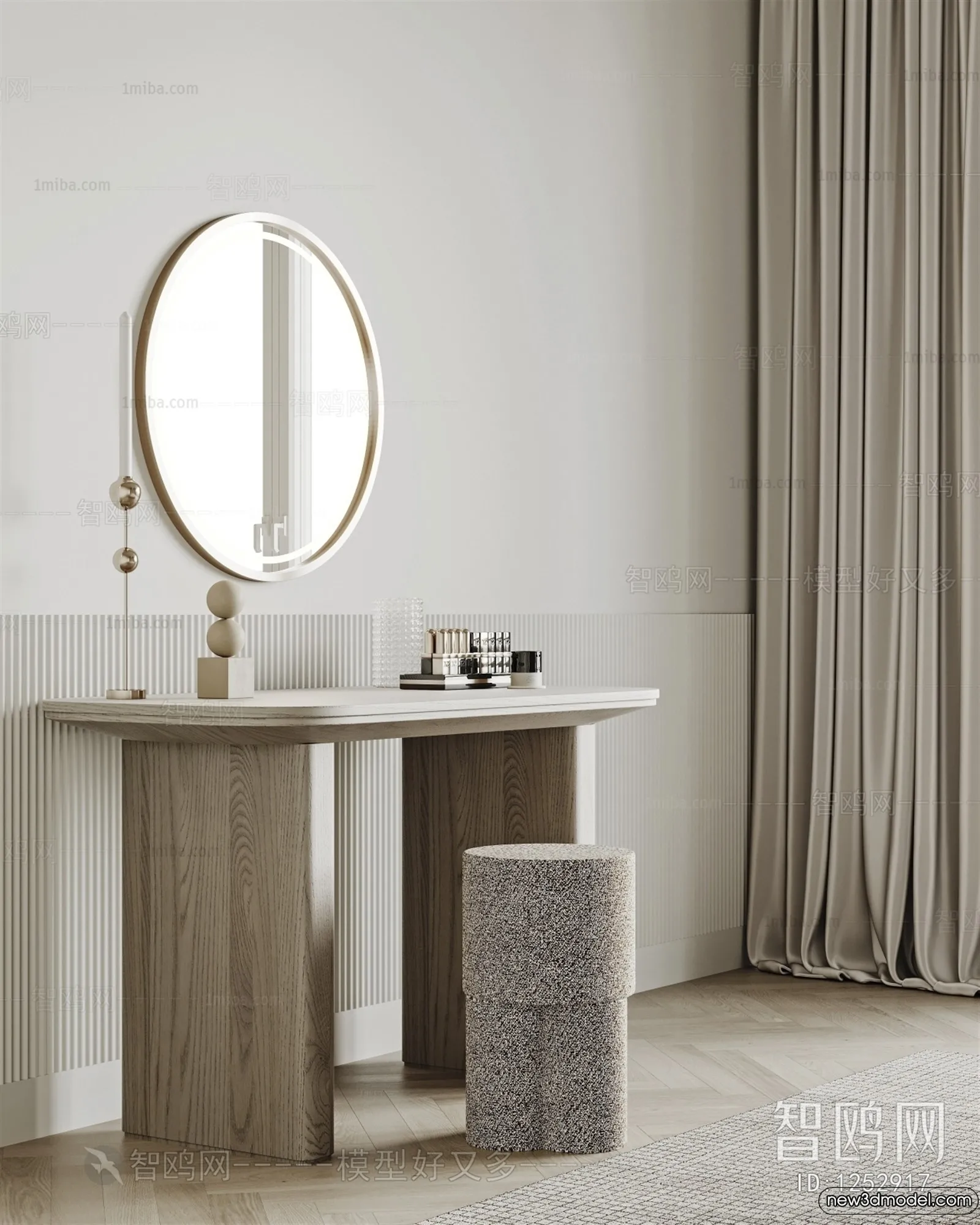 Dressing Table - 3D Models - 3D Furniture Models for Interior - 012