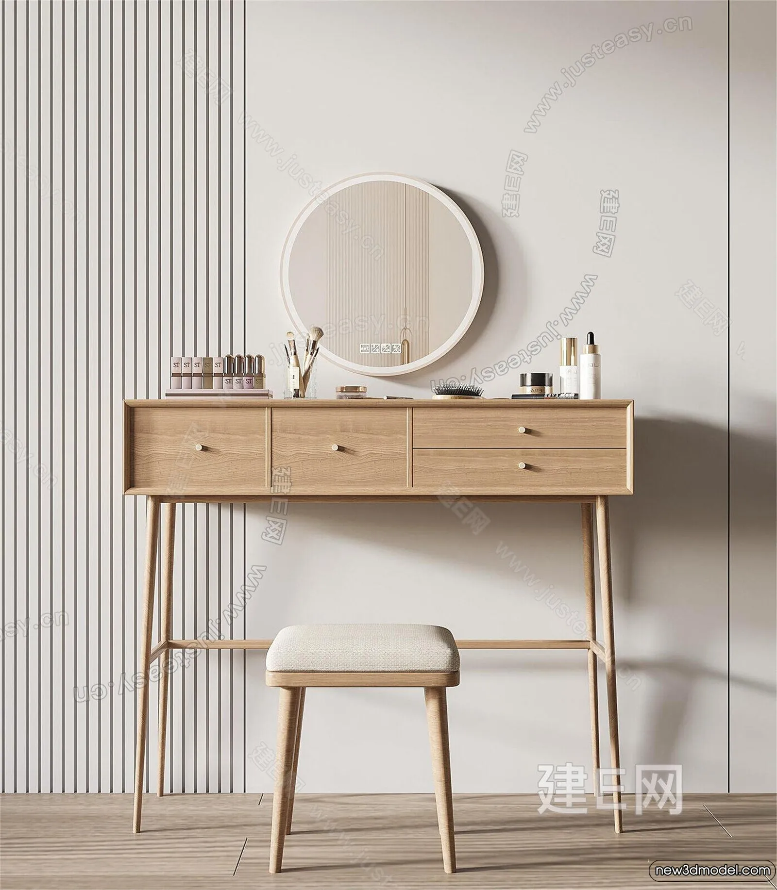 Dressing Table - 3D Models - 3D Furniture Models for Interior - 020