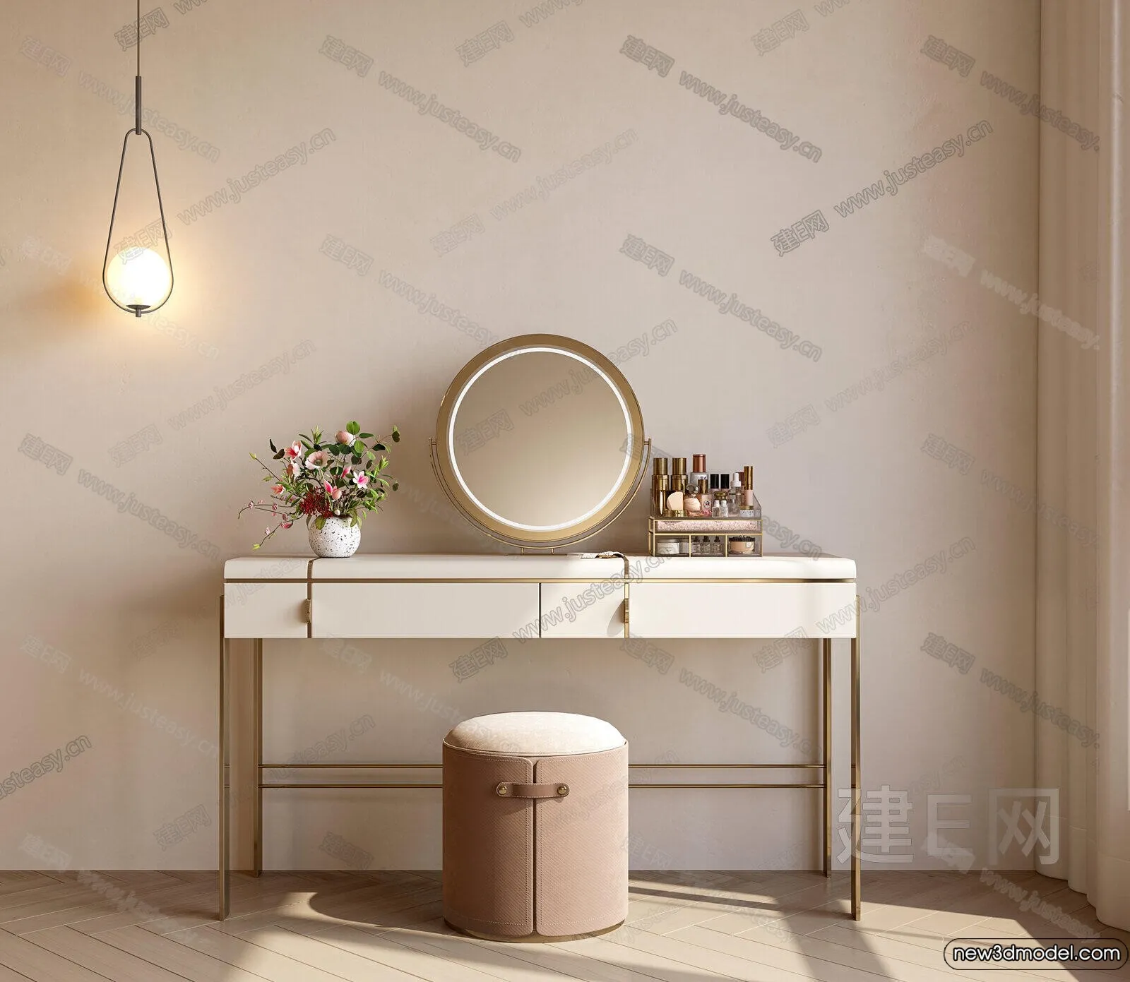 Dressing Table - 3D Models - 3D Furniture Models for Interior - 028