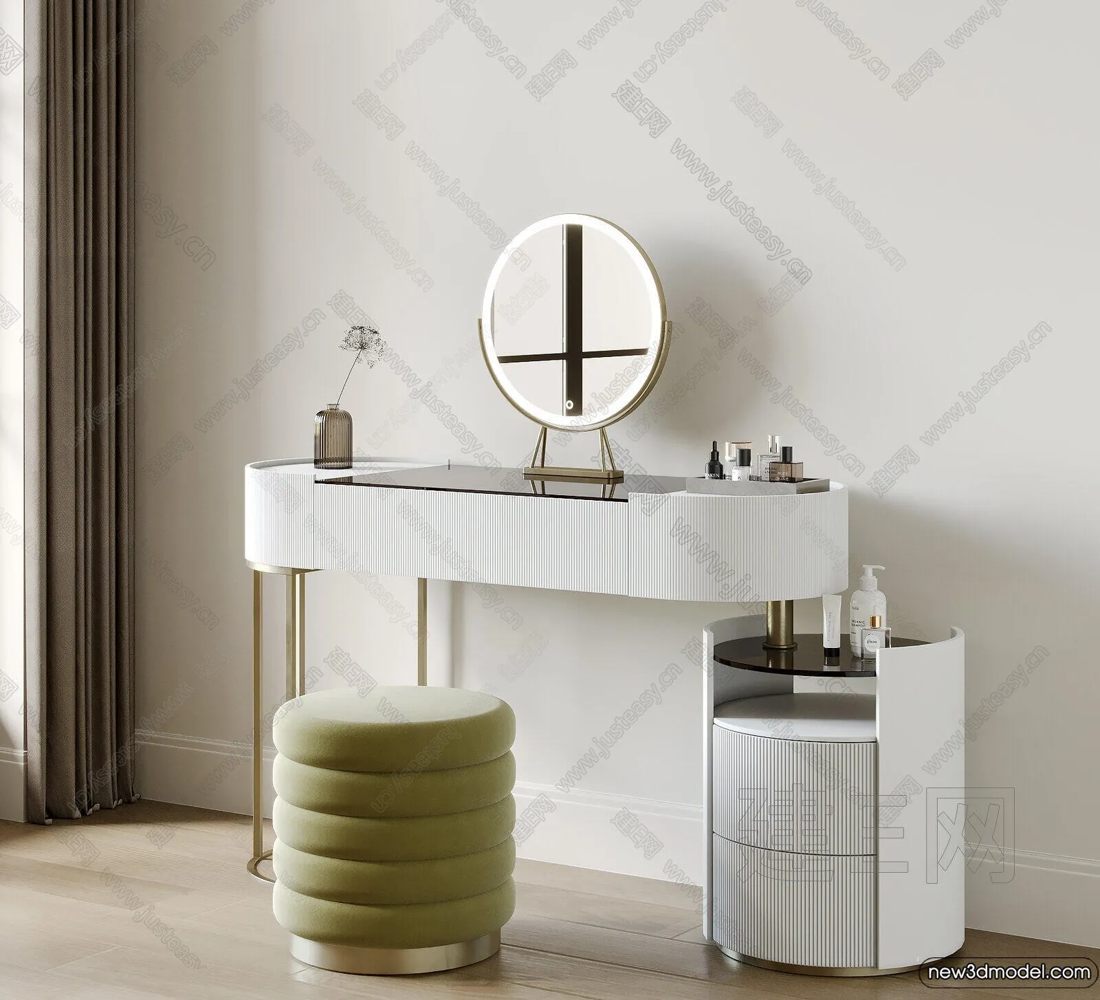 Dressing Table - 3D Models - 3D Furniture Models for Interior - 031