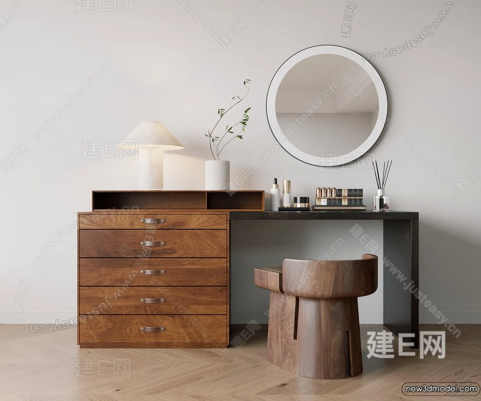 Dressing Table - 3D Models - 3D Furniture Models for Interior - 058