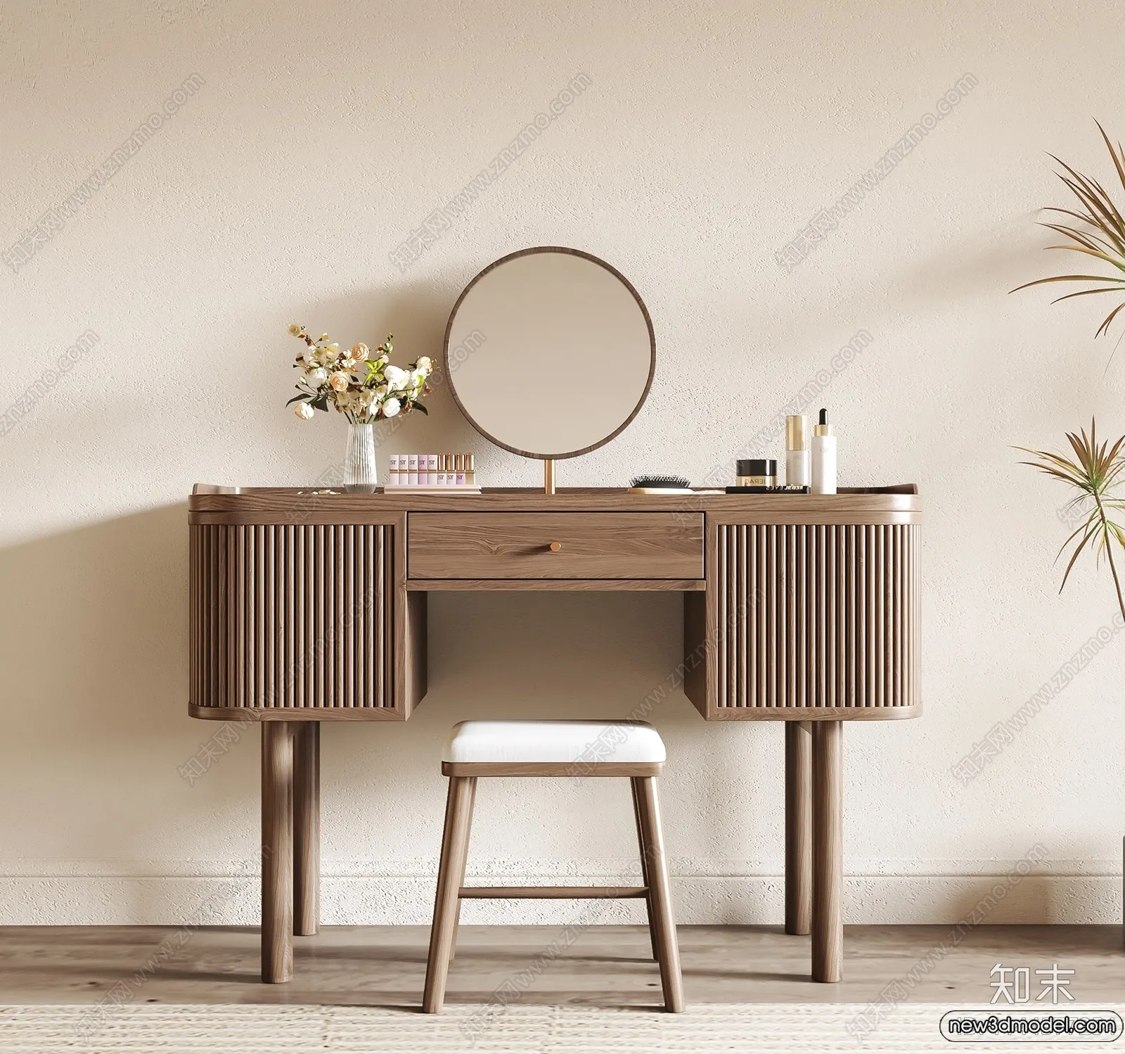 Dressing Table - 3D Models - 3D Furniture Models for Interior - 071