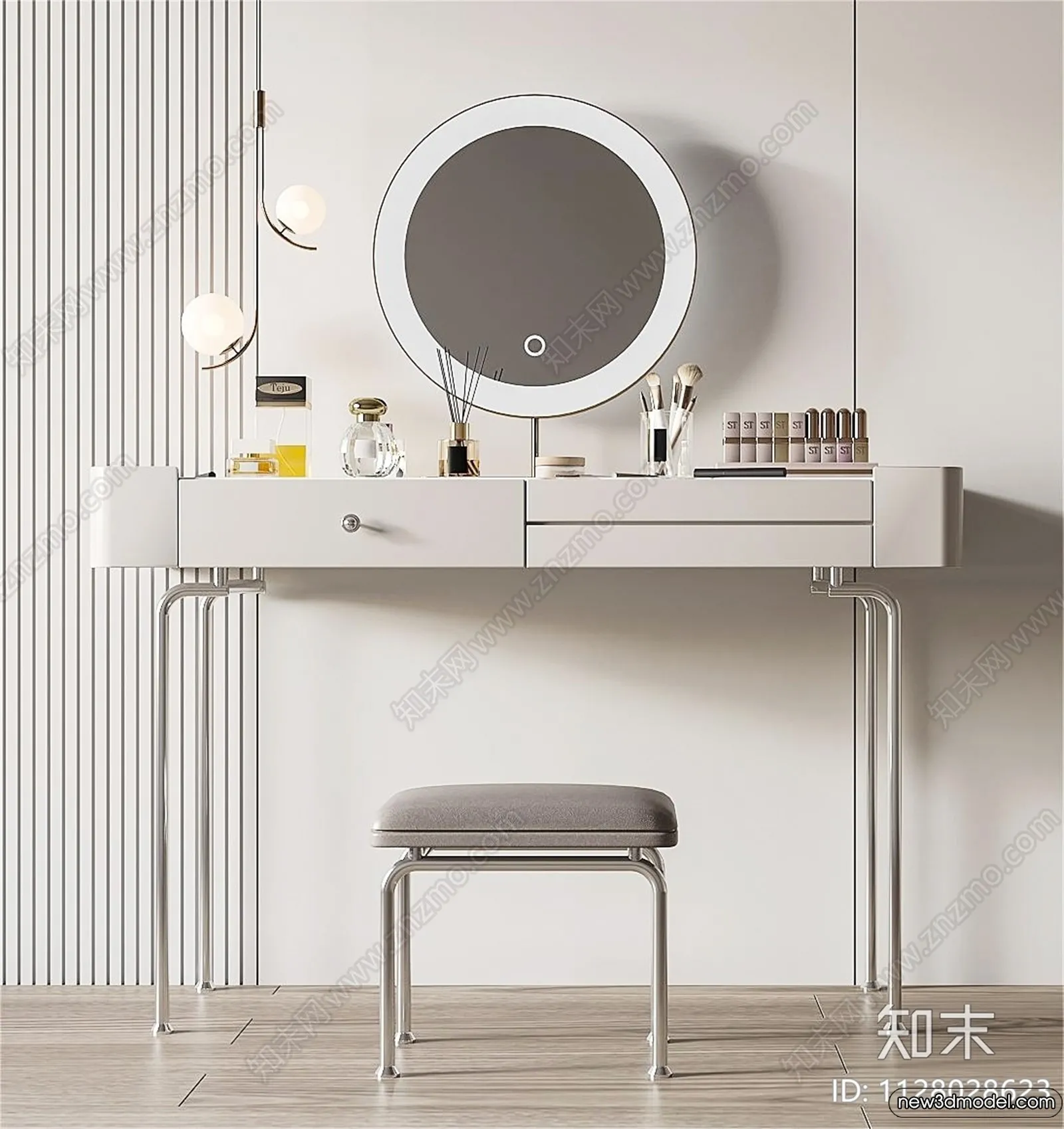 Dressing Table - 3D Models - 3D Furniture Models for Interior - 076