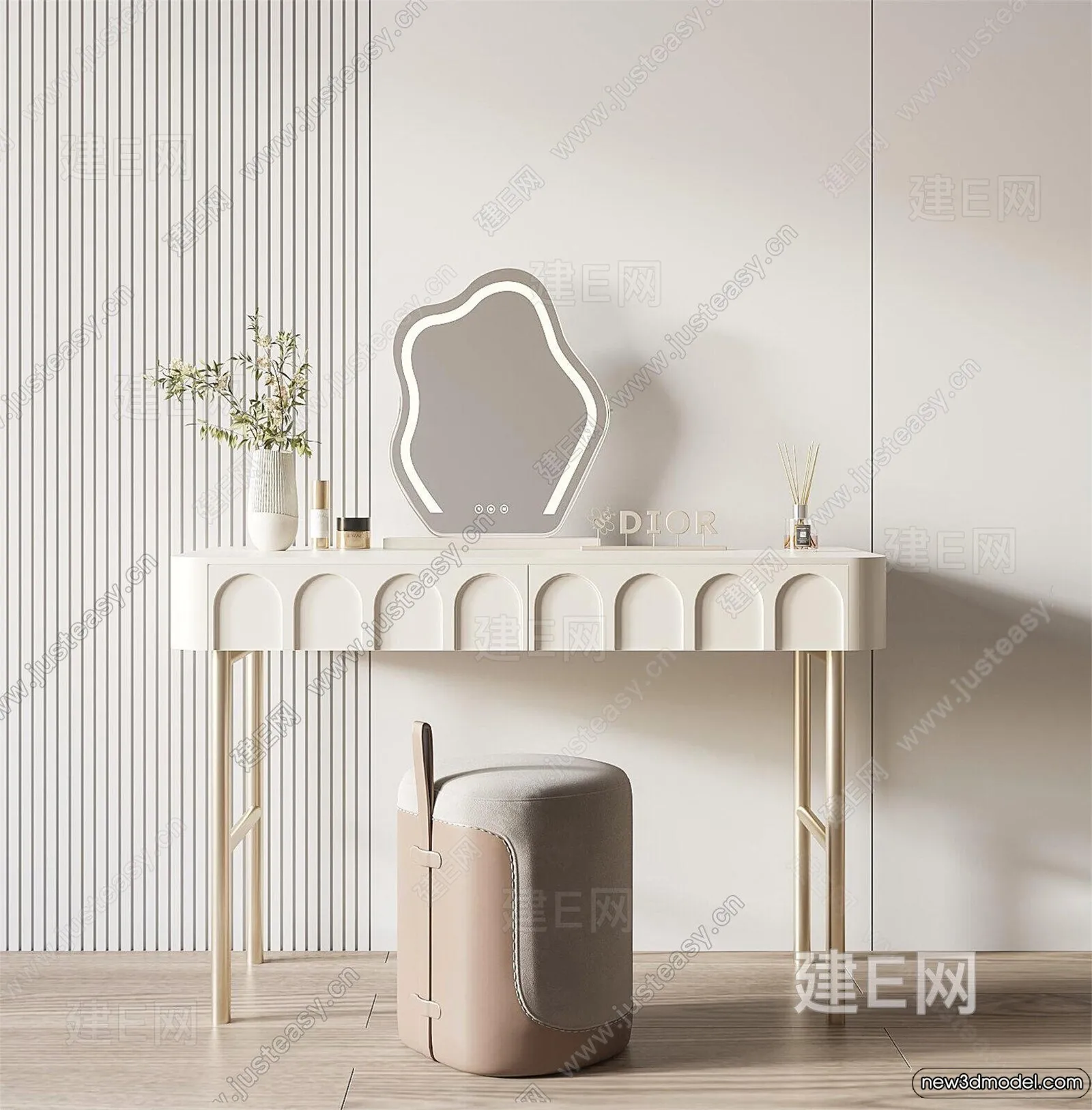 Dressing Table - 3D Models - 3D Furniture Models for Interior - 086