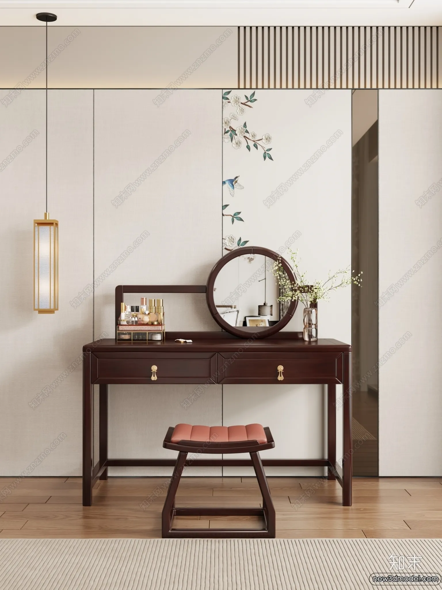 Dressing Table - 3D Models - 3D Furniture Models for Interior - 090