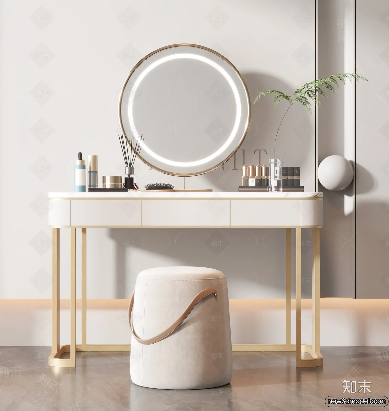 Dressing Table - 3D Models - 3D Furniture Models for Interior - 101