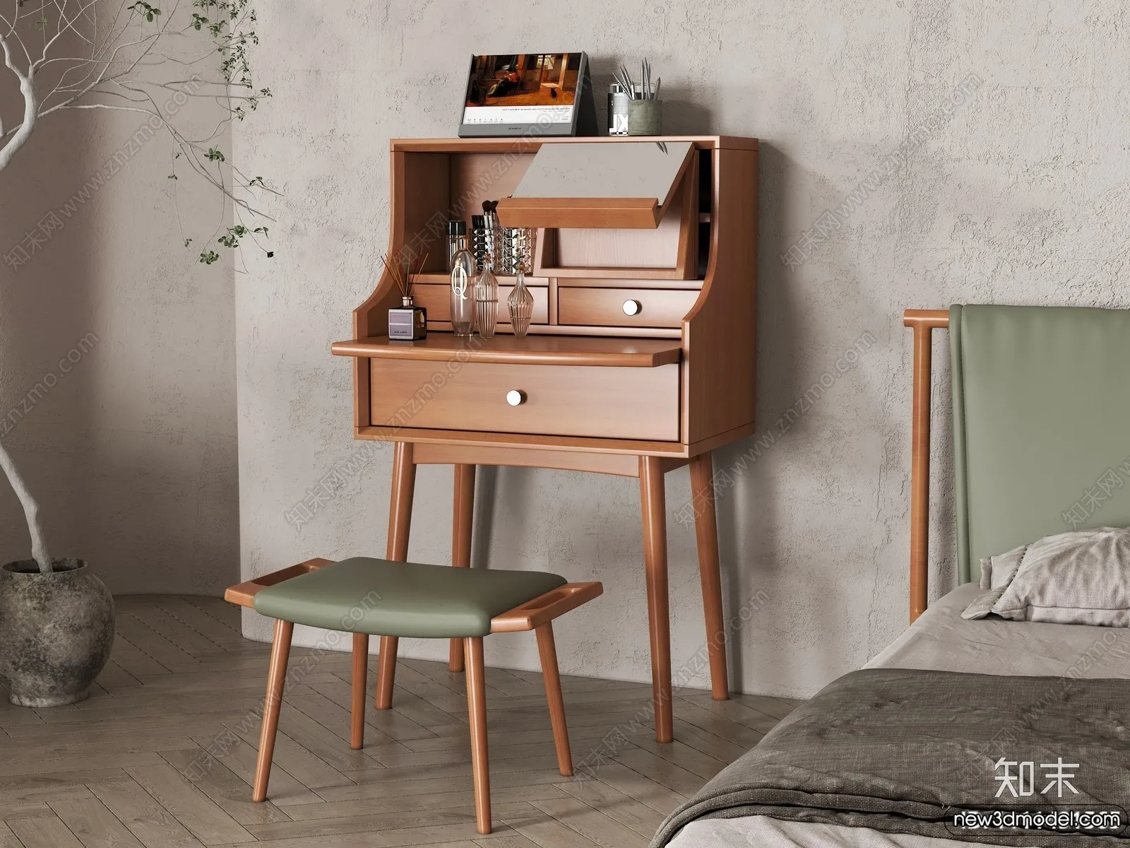 Dressing Table - 3D Models - 3D Furniture Models for Interior - 107