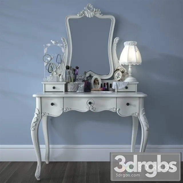 Dressing Table 4 3D Model Free