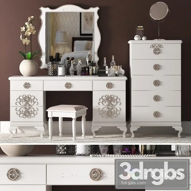 Dressing Table 5 3D Model Free