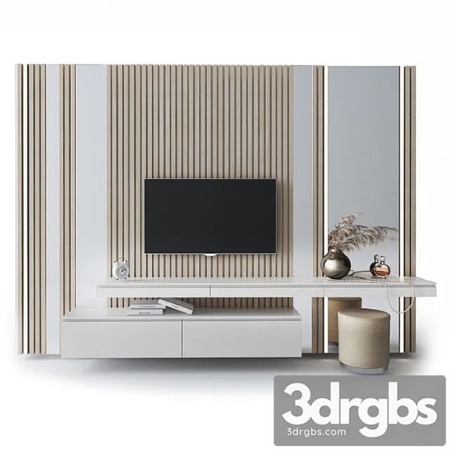 Dressing table and tv stand 2 3D Model Free