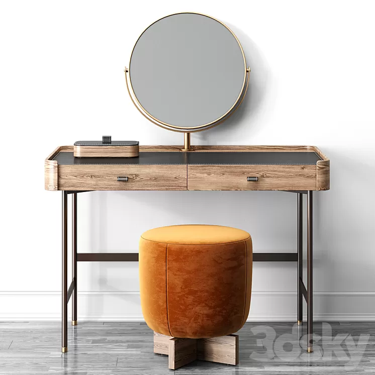 Dressing table DAFTO by PORADA 3D Model