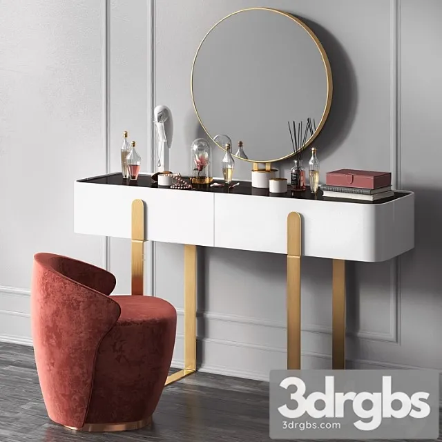 Dressing table eden by capital collections 2 3D Model Free