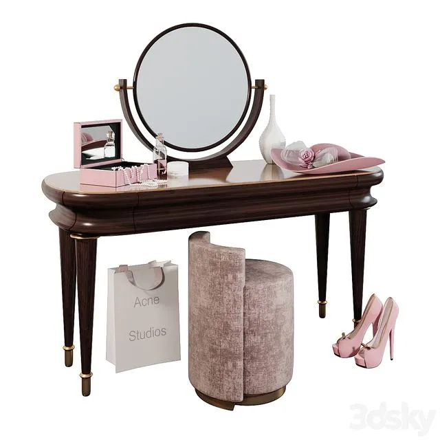 Dressing table GRAN DUCA_Prestige 3D Model