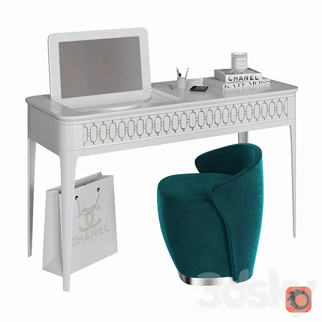 Dressing table Mugali MARIA 3D Model