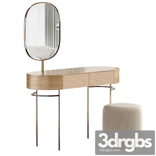 Dressing Table PAD Geneve 3D Model Download