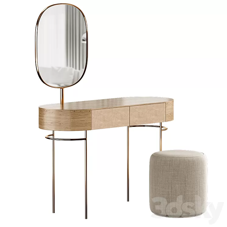 Dressing table PAD Geneve 3D Model
