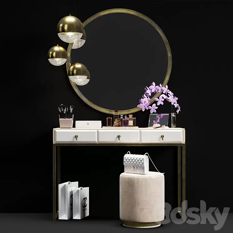 Dressing Table The Sofa & Chair Company 3D Model