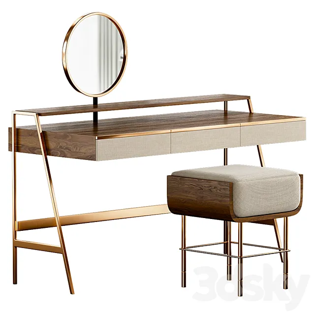 Dressing table VENERE By Gallotti & Radice 3DModel