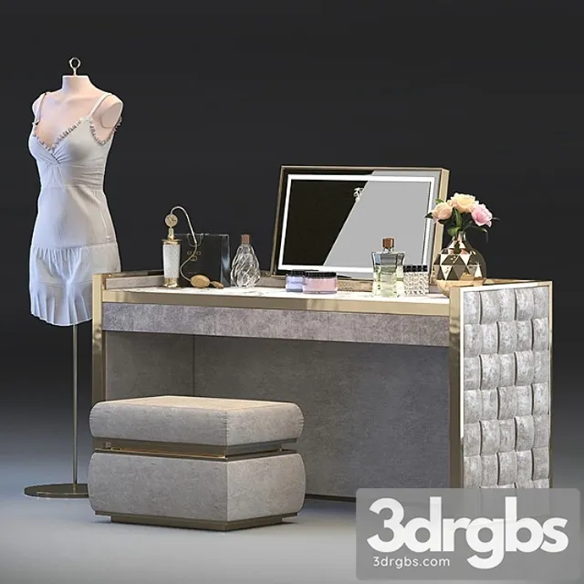 Dressing table vissionaire - titania 2 3D Model Free