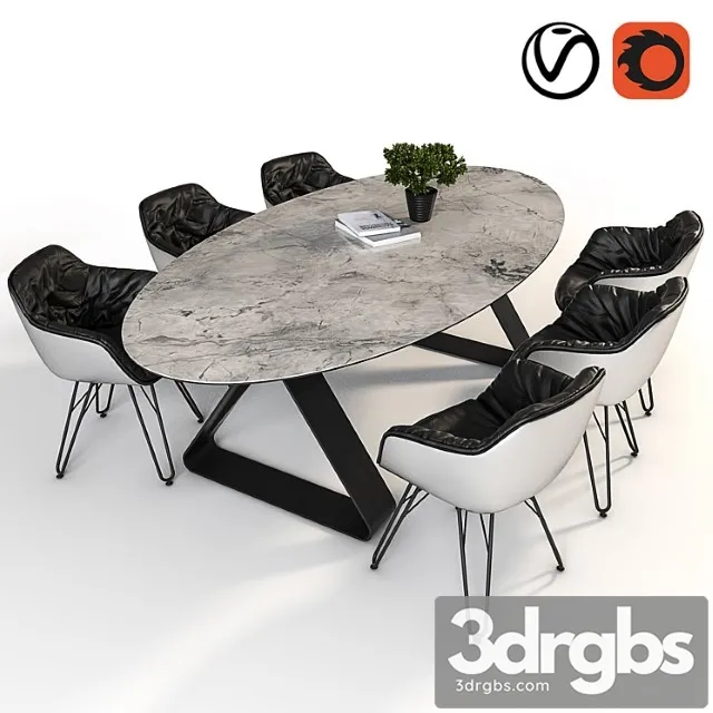 Dressy lap and stay table 2 3D Model Free