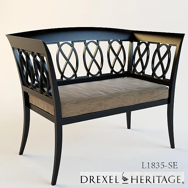 DREXEL HERITAGE _ Loveseat 3DModel