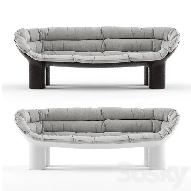 Driade Roly Poly Sofa 3DModel
