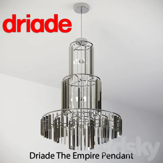 Driade The Empire Pendant 3D Model