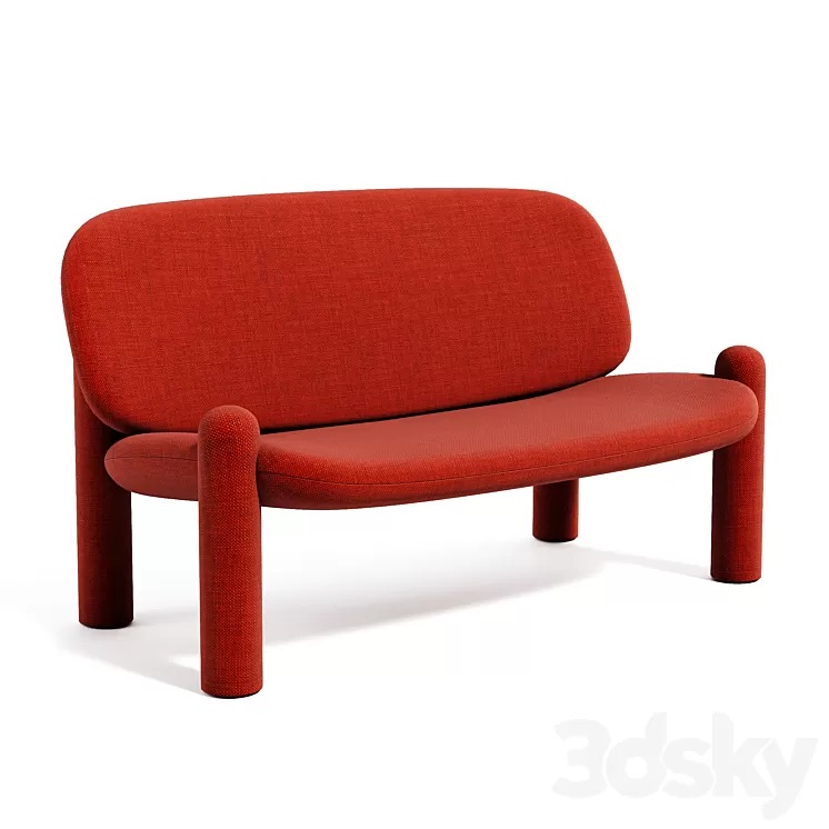Driade tottori sofa 3D Model
