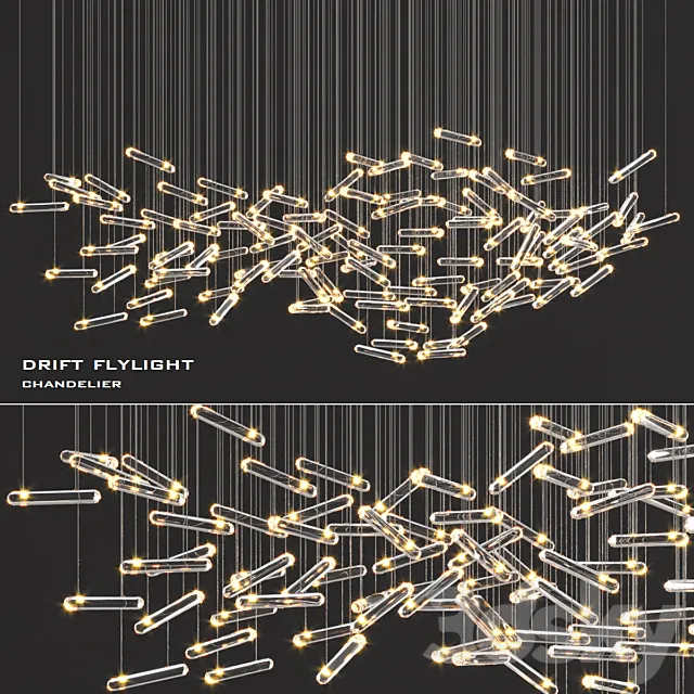 Drift Flylight S01 Chandelier 3DModel