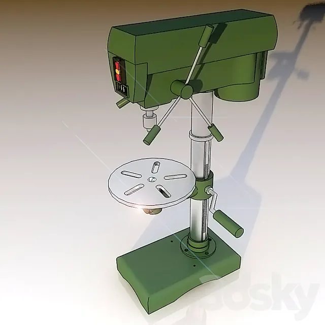 Drilling machine 3D Model
