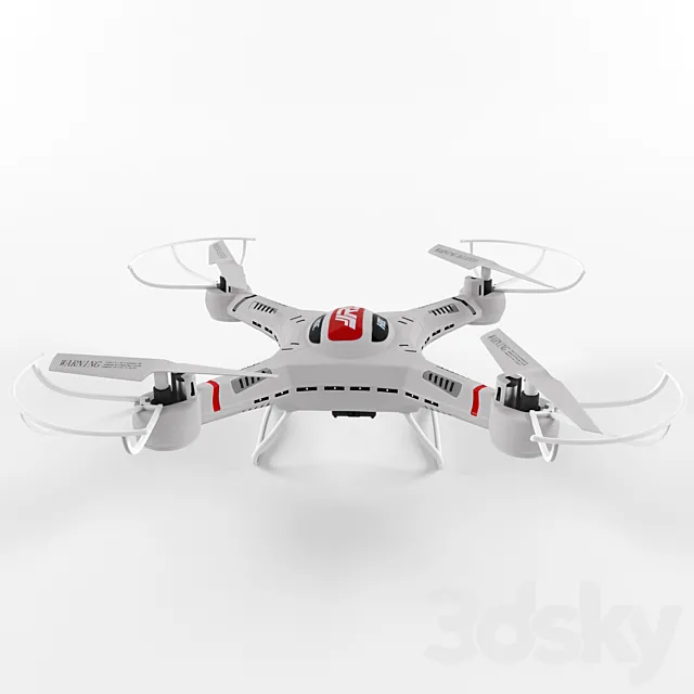 Drone JJRC H8C 3DModel