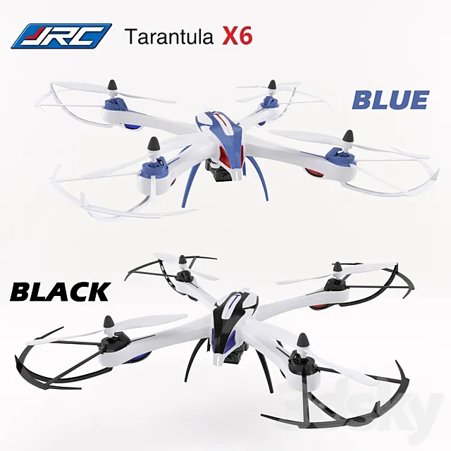 Drone JJRC Tarantula x6 3D Model