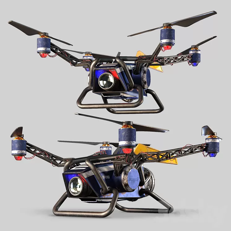Drone scout 3D Model