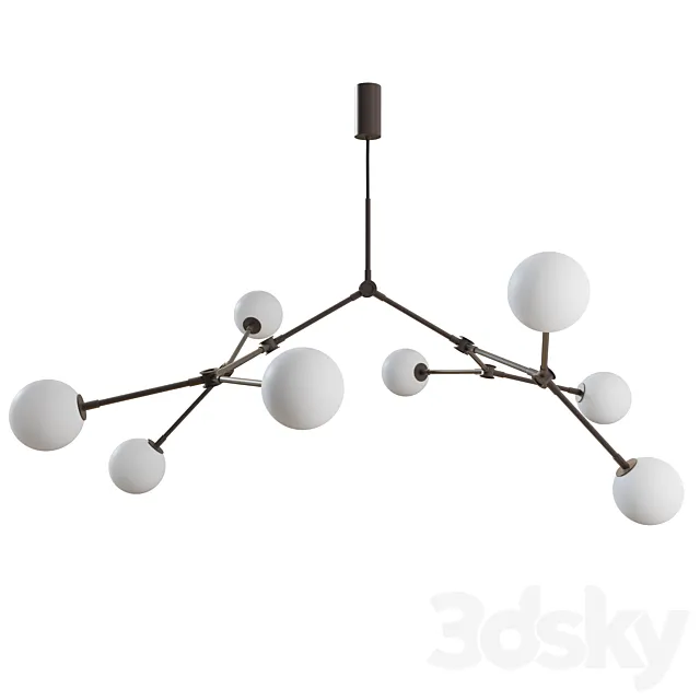 DROP CHANDELIER - BULB by 101 Copenhagen Free Download