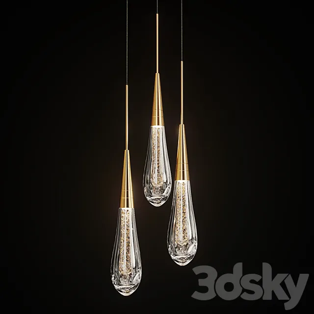 Drop shaped pendant lamp FIAL Free Download