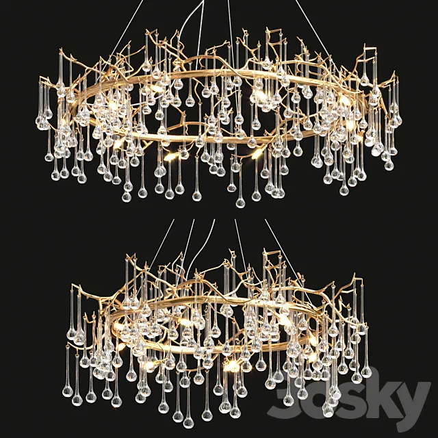Droplight Chandelier by OasisLamps Free Download