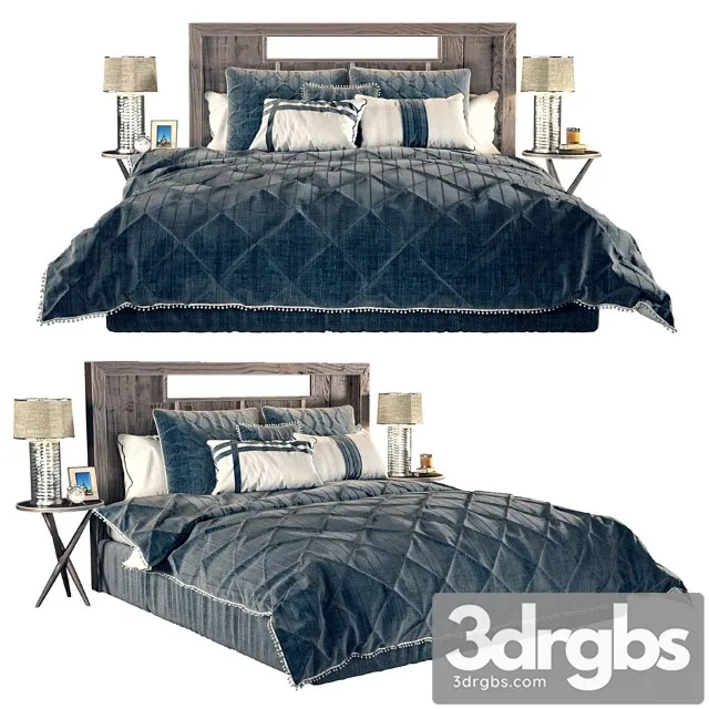 Drucilla Comforter Set 3D Model Free