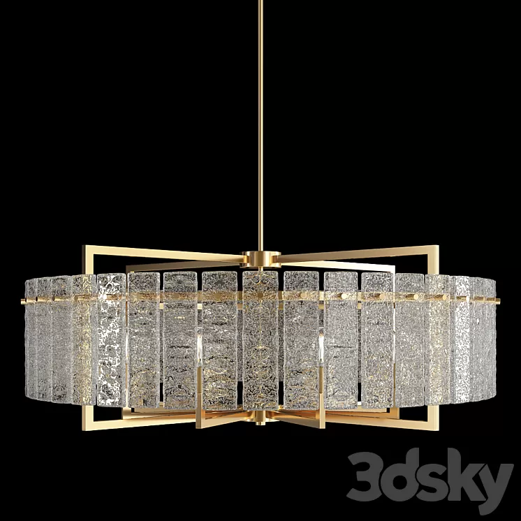 Drum Chandelier 3D Model Free